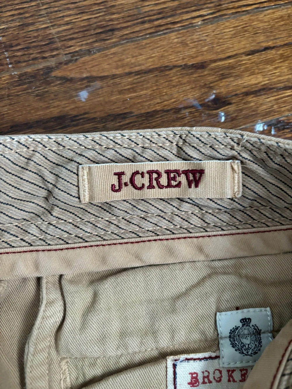 J.Crew Men's Khaki Casual Shorts Size 34W